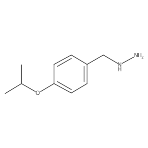 (4-Isopropoxybenzyl)hydrazine结构式