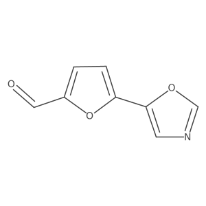 5-(Oxazol-5-yl)furan-2-carbaldehyde结构式