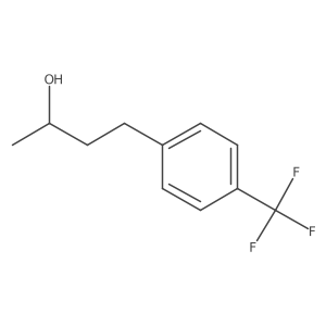 4-(4-(Trifluoromethyl)phenyl)butan-2-ol结构式