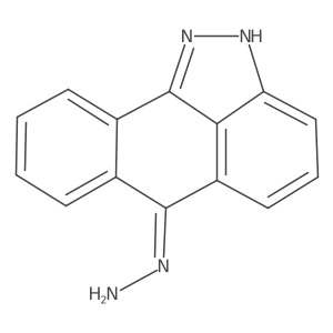 Anthra[1,9-cd]pyrazol-6(2H)-one, hydrazone结构式