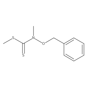 Carbamodithioic acid, methyl(phenylmethoxy)-, methyl ester Structure