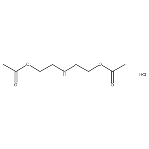 2-[(2-Acetyloxyethyl)amino]ethyl acetate hydrochloride结构式