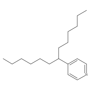 4-(7-Tridecanyl)pyridine结构式
