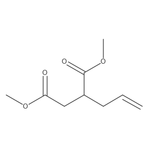 Dimethyl 2-prop-2-enylbutanedioate结构式