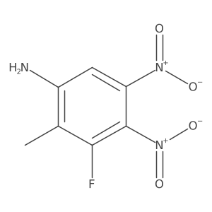 6-Amino-2-fluoro-3,4-dinitrotoluene结构式