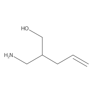 2-(Aminomethyl)pent-4-en-1-ol结构式