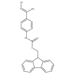6-(Fmoc-amino)nicotinamidoxime结构式