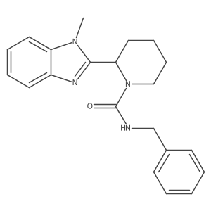 N-benzyl-2-(1-methyl-1H-1,3-benzodiazol-2-yl)piperidine-1-carboxamide Structure