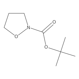 tert-Butyl isoxazolidine-2-carboxylate Structure