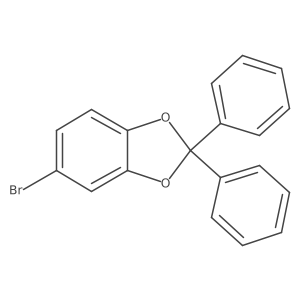5-Bromo-2,2-diphenyl-1,3-benzodioxol Structure
