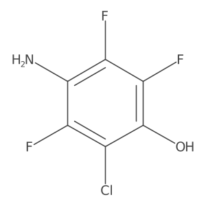 4-Amino-2-chloro-3,5,6-trifluorophenol Structure
