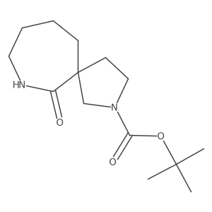 9-Boc-2,9-diaza-spiro[6.4]undecan-1-one Structure