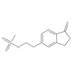 5-[2-[(Methylsulfonyl)oxy]ethyl]-1(3h)-isobenzofuranone Structure