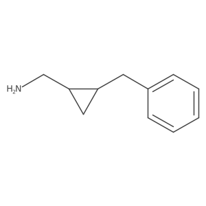 (2-Benzylcyclopropyl)methanamine Structure