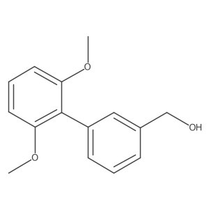 (2',6'-Dimethoxy-[1,1'-biphenyl]-3-yl)methanol结构式