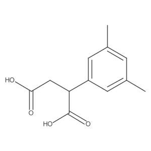 2-(3,5-Dimethylphenyl)butanedioic acid结构式