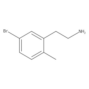 N-(5-bromo-2-methylbenzyl)methylamine Structure