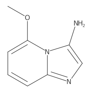5-Methoxyimidazo[1,2-a]pyridin-3-amine结构式