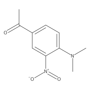 1-[4-(Dimethylamino)-3-nitrophenyl]ethanone Structure