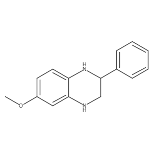 6-Methoxy-2-phenyl-1,2,3,4-tetrahydroquinoxaline Structure