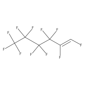 1H-Perfluorohex-1-ene结构式