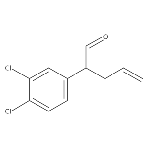 2-(3,4-Dichlorophenyl)pent-4-enal Structure