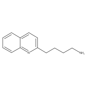 4-(Quinolin-2-yl)butan-1-amine结构式