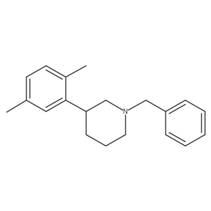 1-Benzyl-3-(2,5-dimethylphenyl)piperidine Structure
