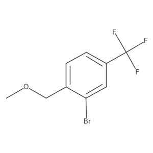 2-Bromo-1-(methoxymethyl)-4-(trifluoromethyl)benzene Structure