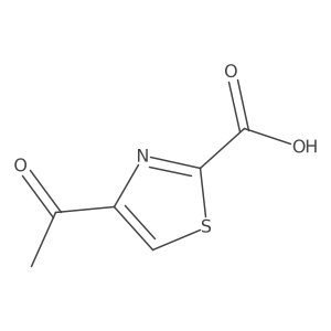 Acetylthiazole-carboxylic acid Structure