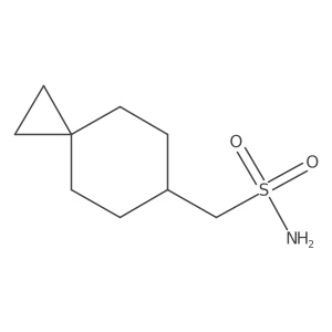 {Spiro[2.5]octan-6-yl}methanesulfonamide Structure