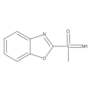 (1,3-Benzoxazol-2-yl)(imino)methyl-lambda6-sulfanone Structure