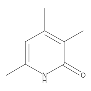 3,4,6-Trimethyl-2(1H)-pyridinone Structure