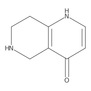 5,6,7,8-Tetrahydro-1,6-naphthyridin-4-ol Structure