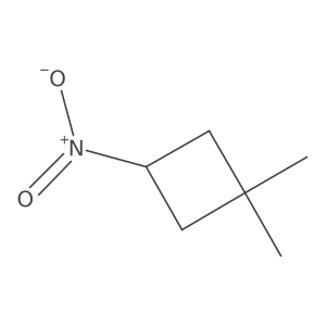 1,1-Dimethyl-3-nitrocyclobutane结构式
