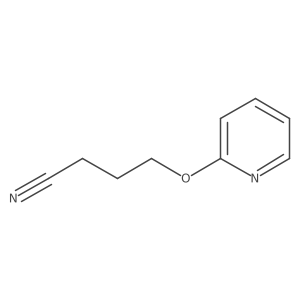 4-(Pyridin-2-yloxy)butanenitrile结构式
