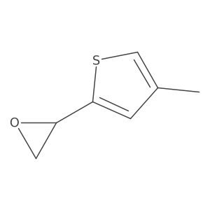 (2S)-2-(4-methylthiophen-2-yl)oxirane Structure