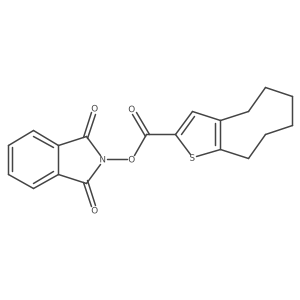 1,3-dioxo-2,3-dihydro-1H-isoindol-2-yl 4H,5H,6H,7H,8H,9H-cycloocta[b]thiophene-2-carboxylate Structure