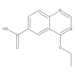 4-Ethoxyquinazoline-6-carboxylic acid结构式