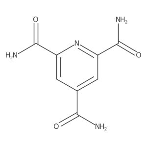 2,4,6-Pyridinetricarboxamide结构式