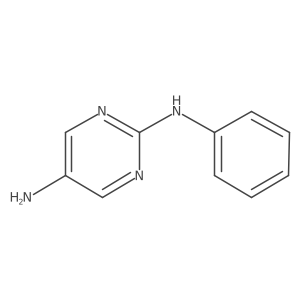 N2-phenylpyrimidine-2,5-diamine结构式