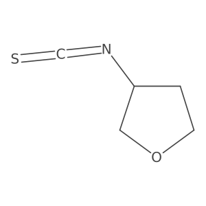 (3R)-3-isothiocyanatooxolane结构式