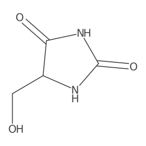 (5S)-5-(hydroxymethyl)imidazolidine-2,4-dione Structure