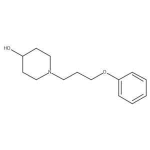 1-(3-Phenoxypropyl)piperidin-4-ol结构式