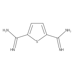2,5-Thiophenedicarboximidamide结构式