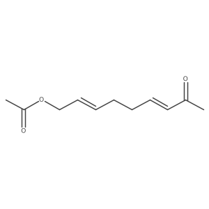 (3E,7E)-9-(Acetyloxy)-3,7-nonadien-2-one结构式