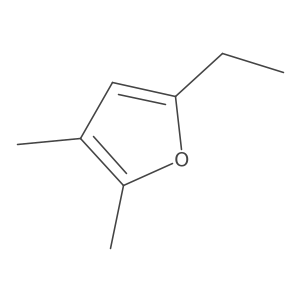 5-Ethyl-2,3-dimethylfuran结构式
