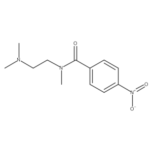 N-(2-(dimethylamino)ethyl)-N-methyl-4-nitrobenzamide Structure