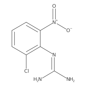 1-(2-Chloro-6-nitrophenyl)guanidine Structure