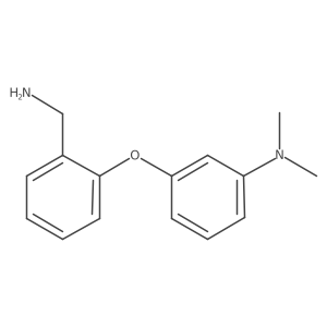 2-[3-(Dimethylamino)phenoxy]benzenemethanamine结构式